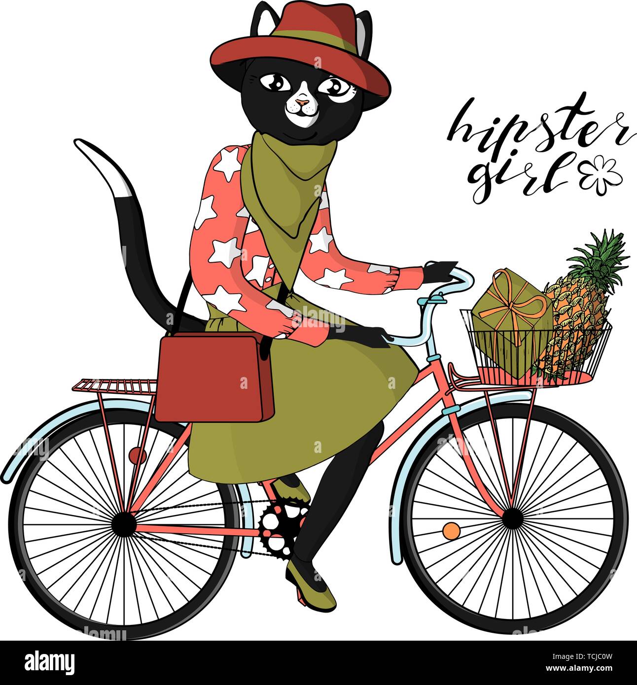 Pink bike clipart hi-res stock photography and images - Alamy