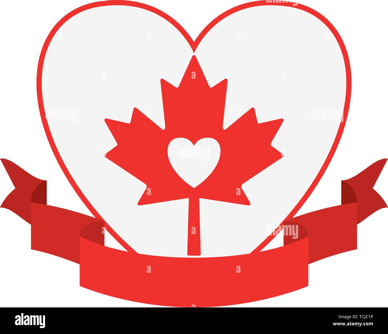 Maple leaf of canada design Stock Vector Image & Art Alamy