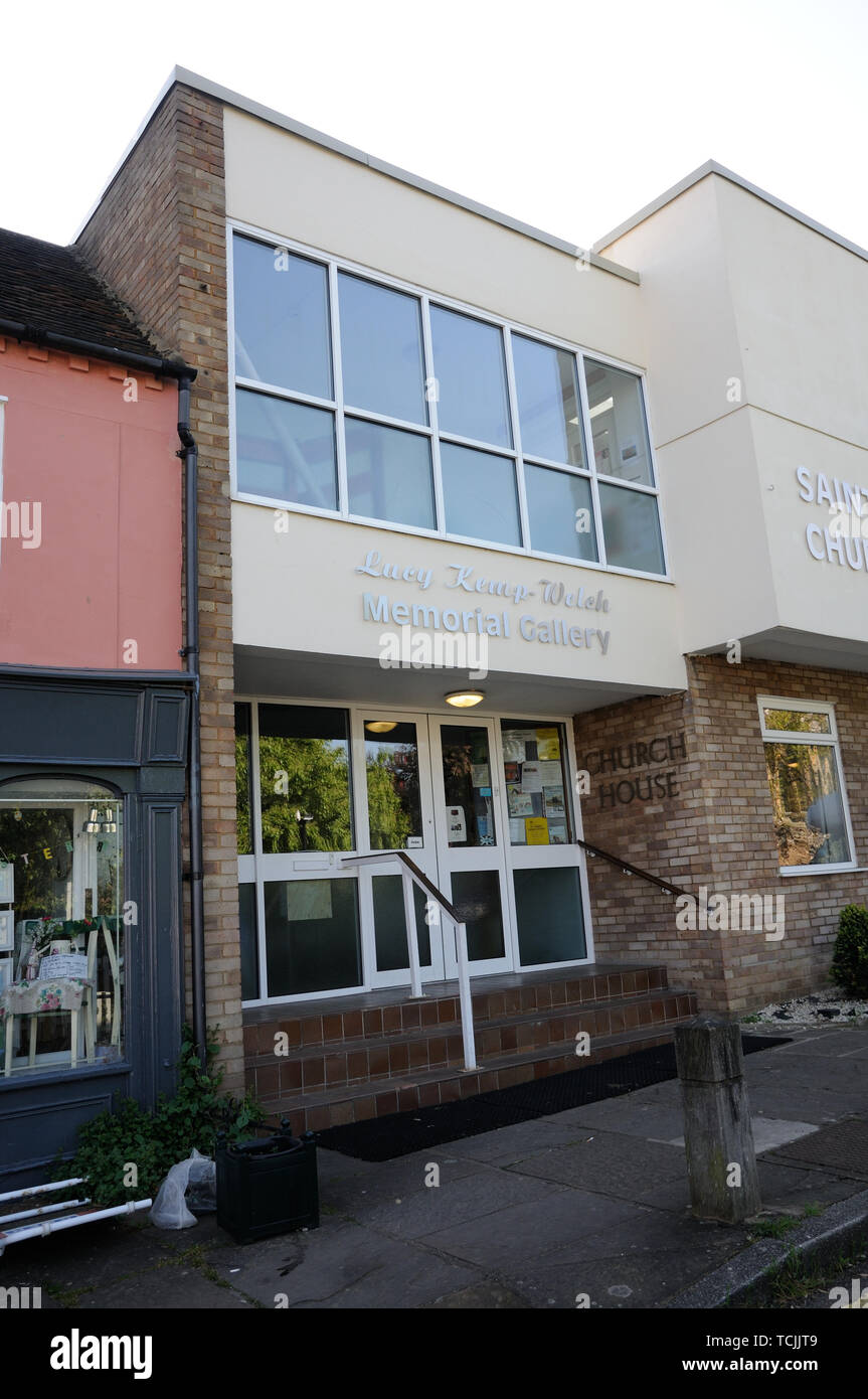 Lucy KempWelch Memorial Gallery, Bushey, Hertfordshire Stock Photo Alamy