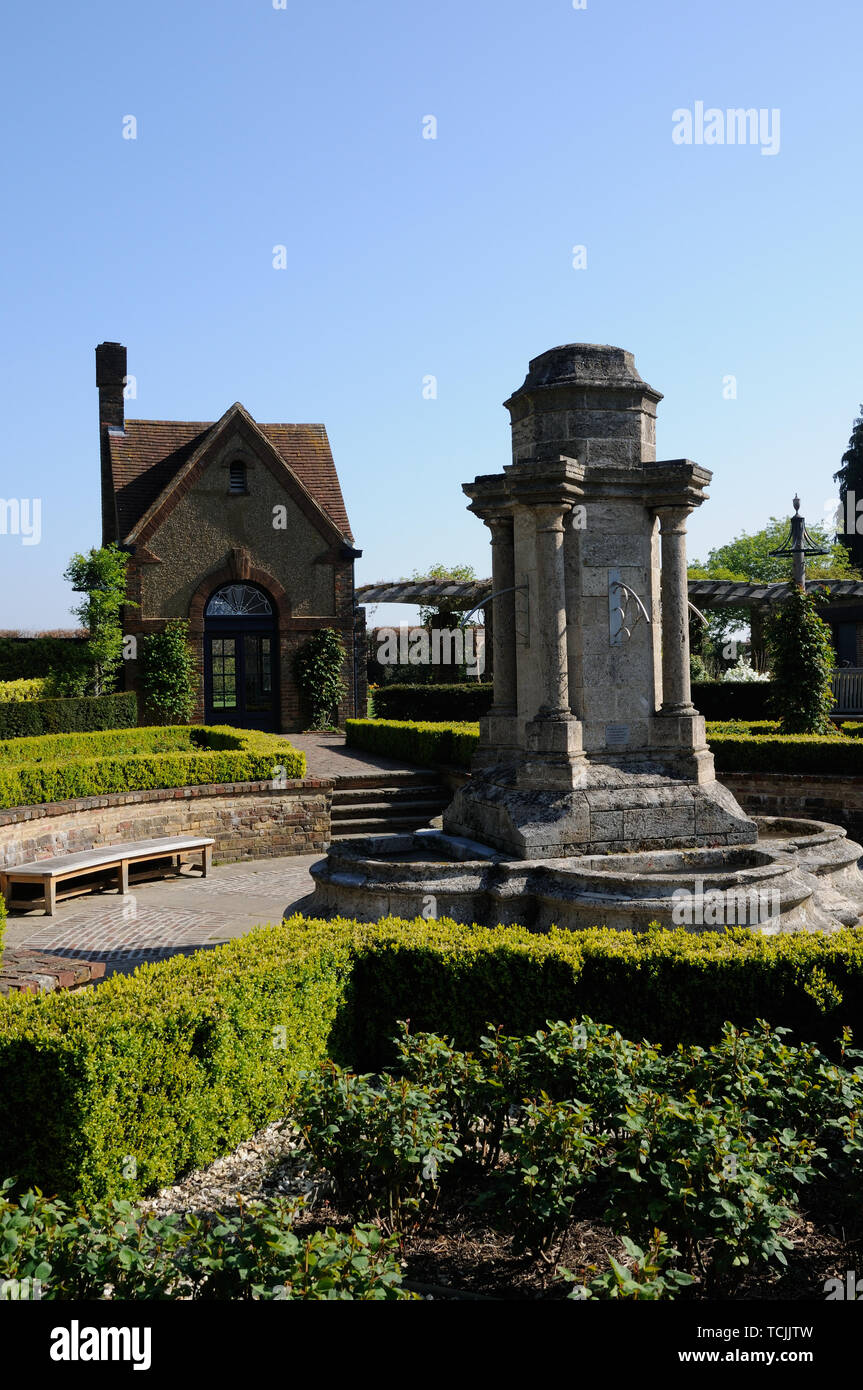 Bushey Rose Garden, Bushey, Hertfordshire, is registered as a Park and