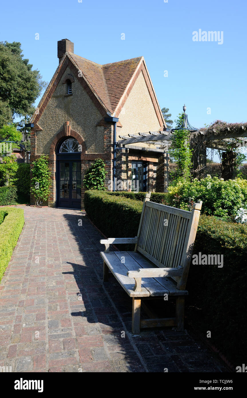 Bushey Rose Garden, Bushey, Hertfordshire, is registered as a Park and