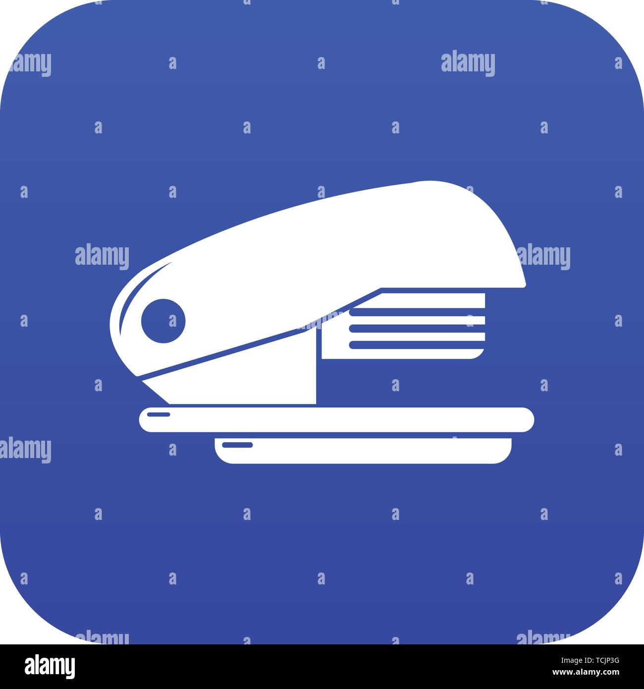 Stapler icon blue vector Stock Vector Image & Art - Alamy