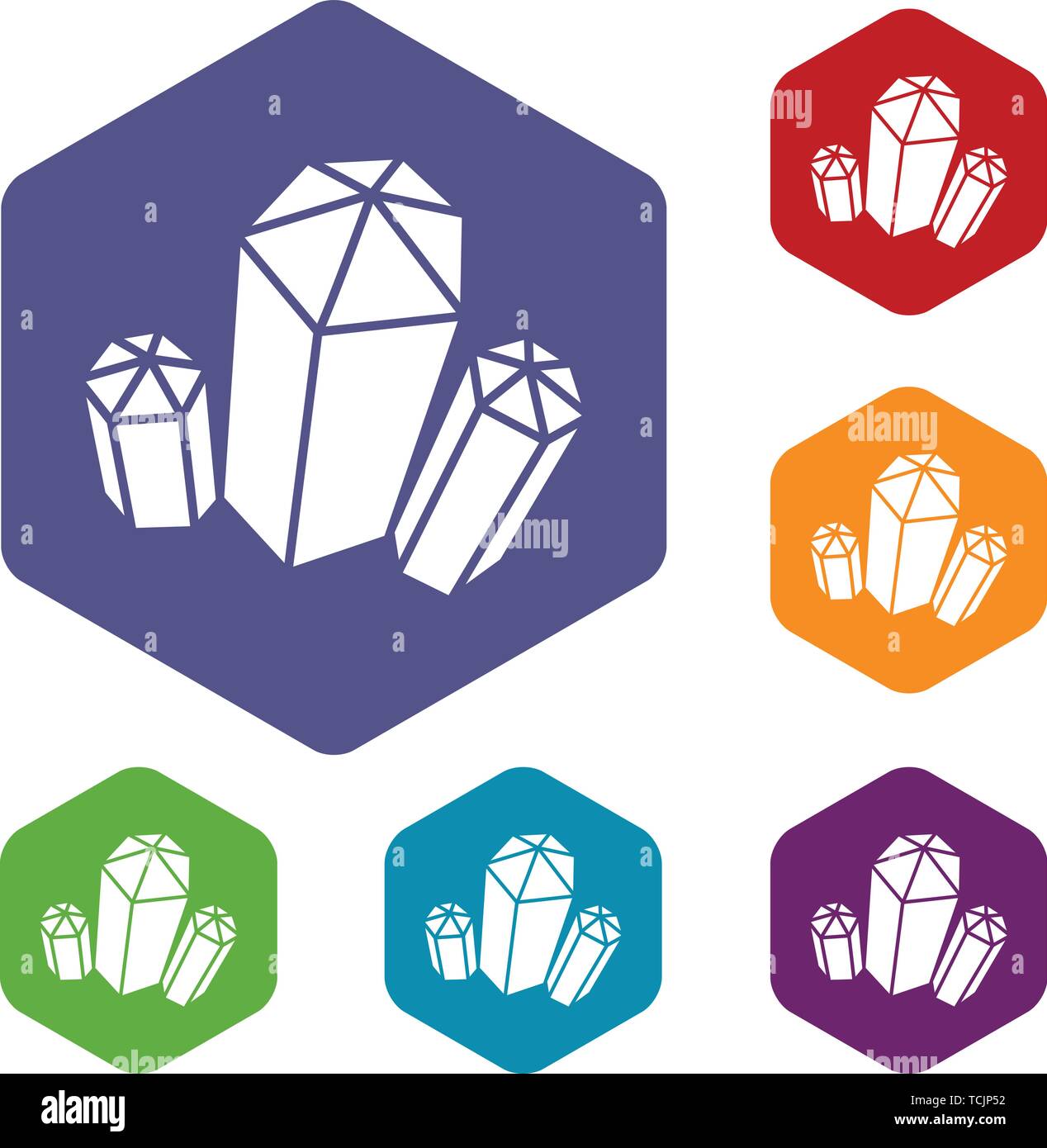 Diamond icon, simple style Stock Vector Image & Art - Alamy