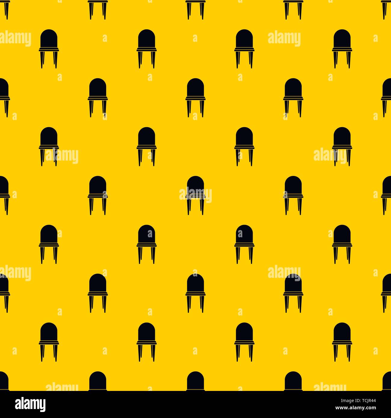 Chair pattern vector Stock Vector