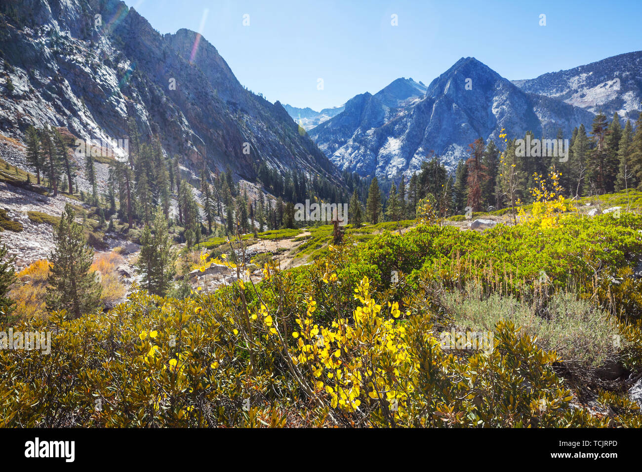 Sierra Nevada mountains Stock Photo Alamy