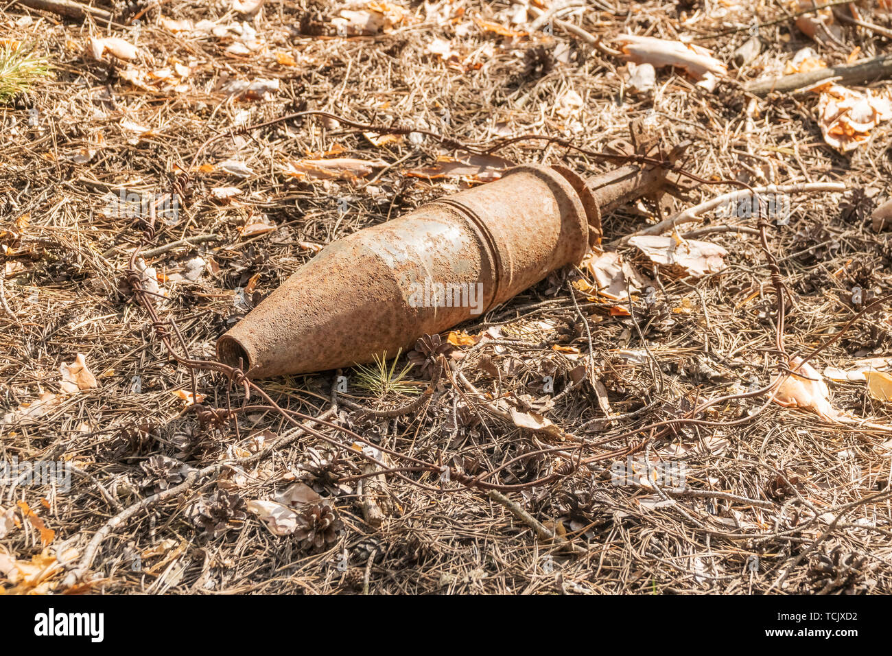 Unexploded bomb historic hires stock photography and images Alamy