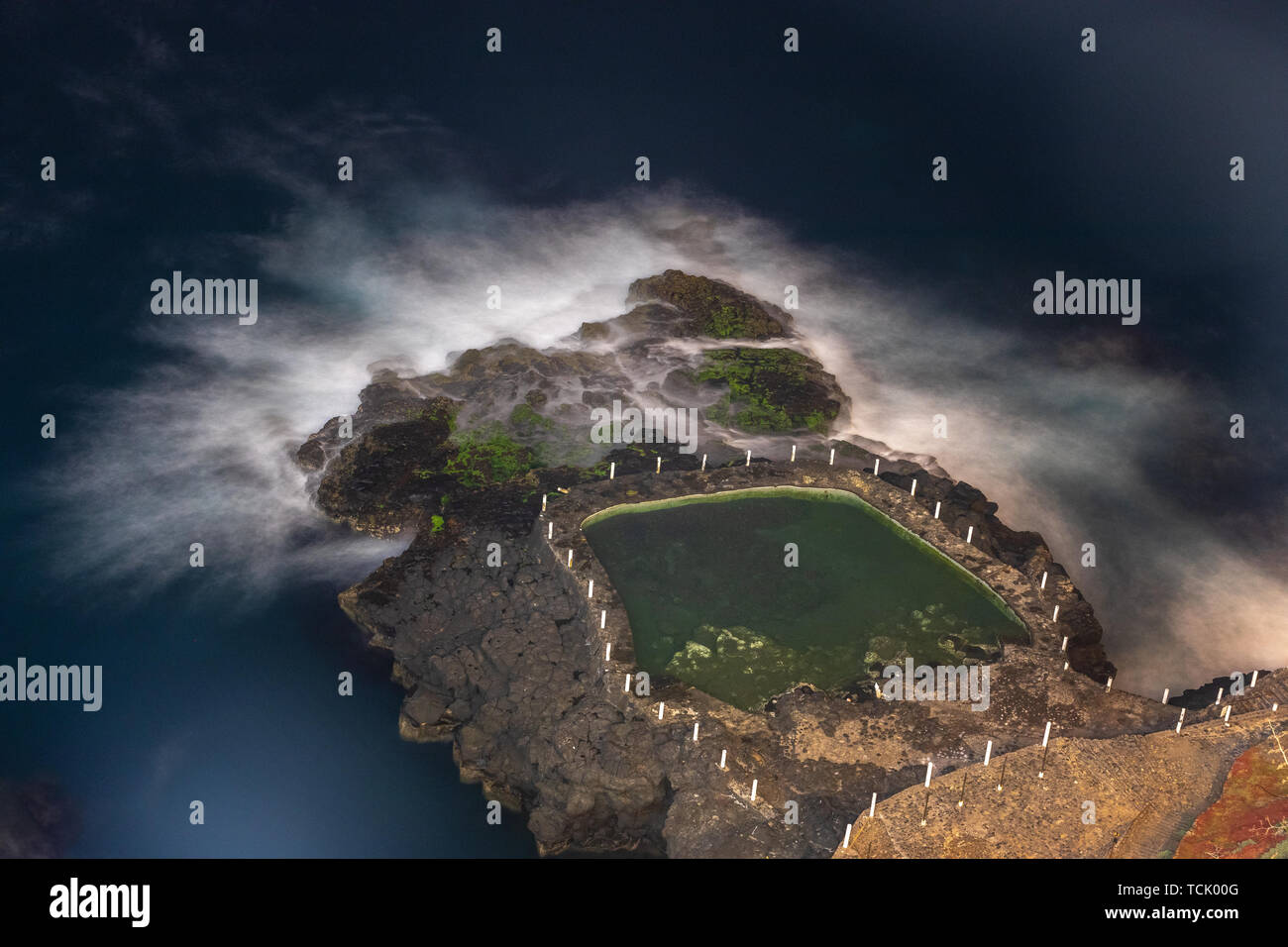 natural swimming pools on Tenerife island Stock Photo Alamy