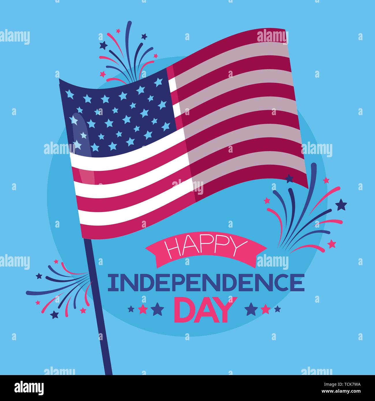 american happy independence day Stock Vector Image & Art - Alamy