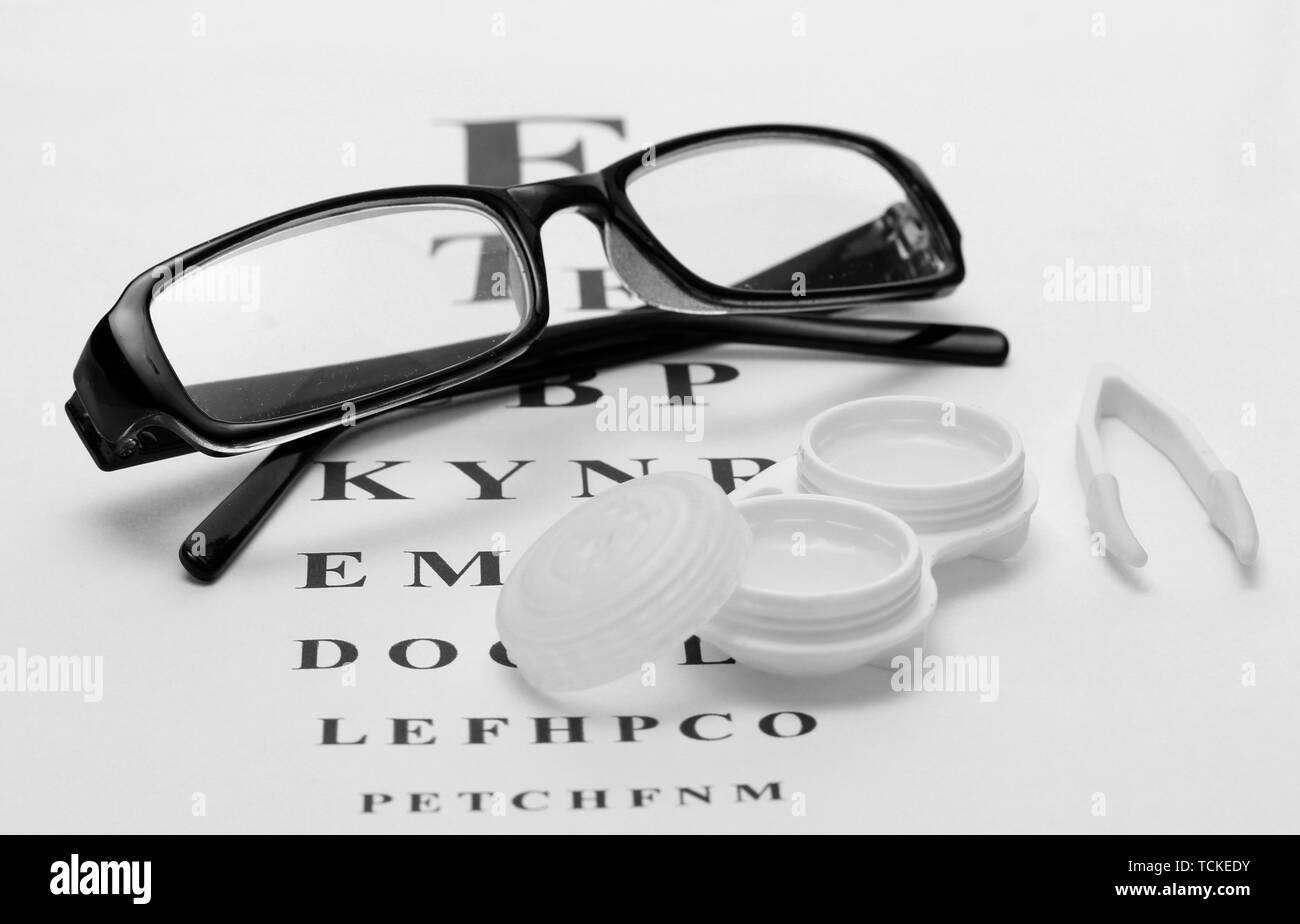 eye test chart black and white stock photos images page 2 alamy