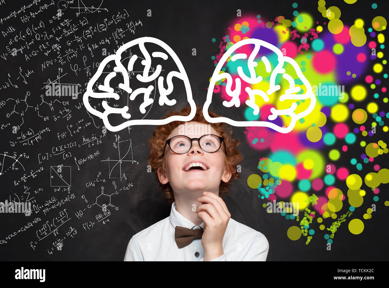 Creative left brain right brain hi-res stock photography and images - Alamy