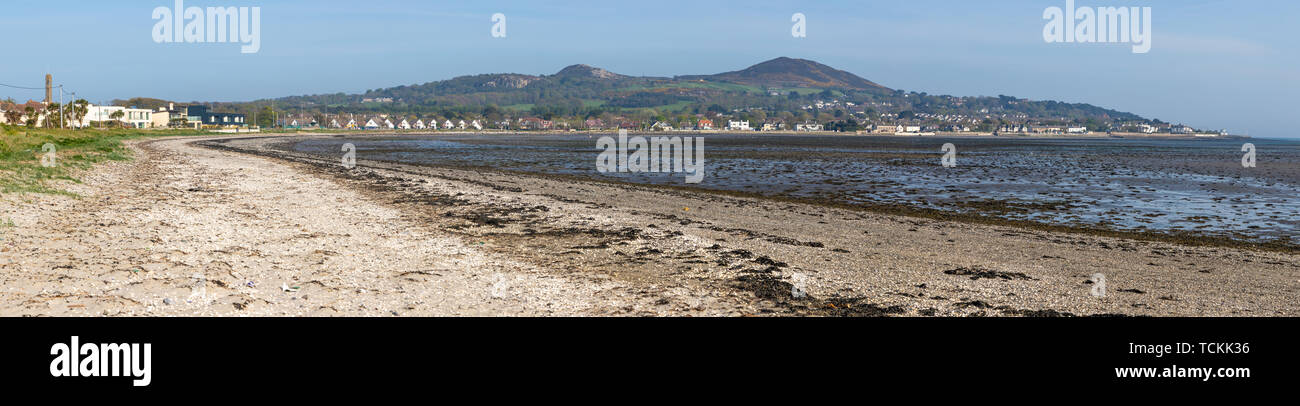 Sutton Howth Panorama with Howth and Sutton beach, Dublin, Ireland Stock Photo - Alamy