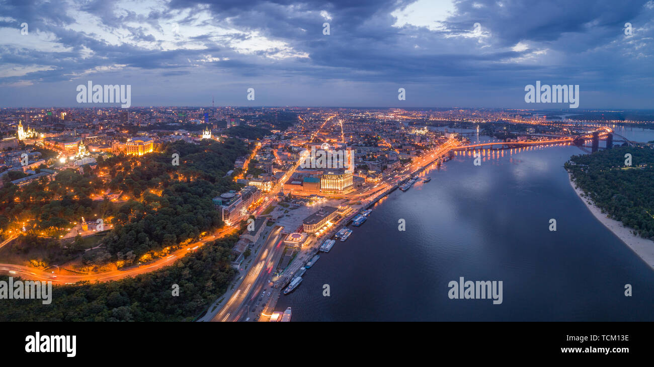 Kiev By Night High Resolution Stock Photography and Images - Alamy