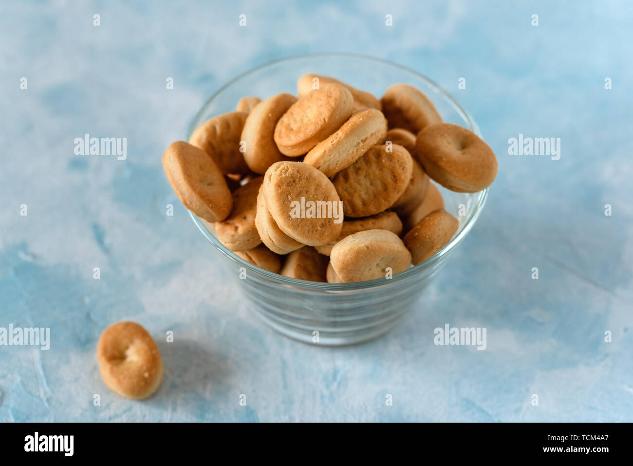 Traditional Spanish crunchy biscuits homemade with olive oil produced