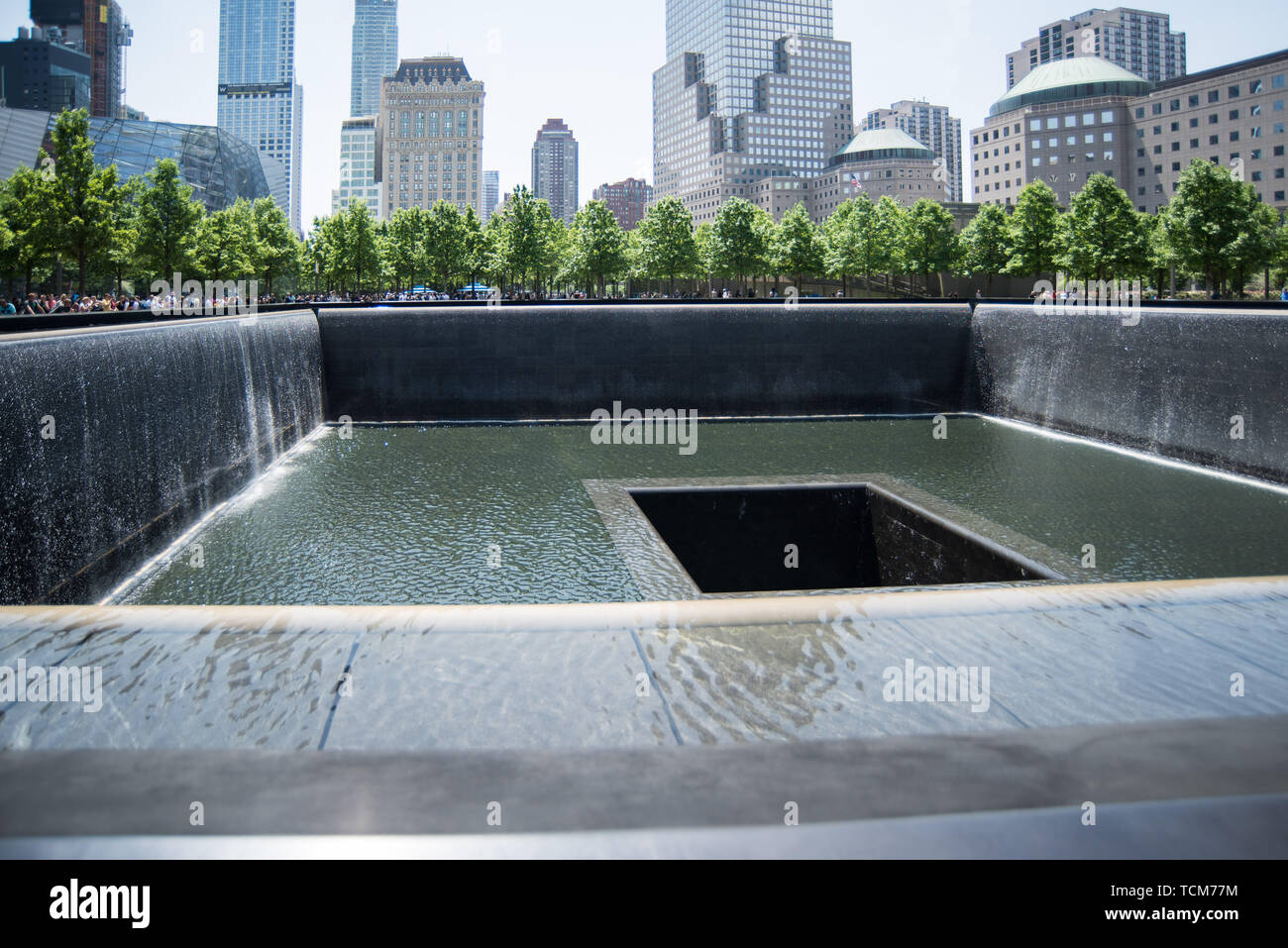 911 Memorial in New York Stock Photo