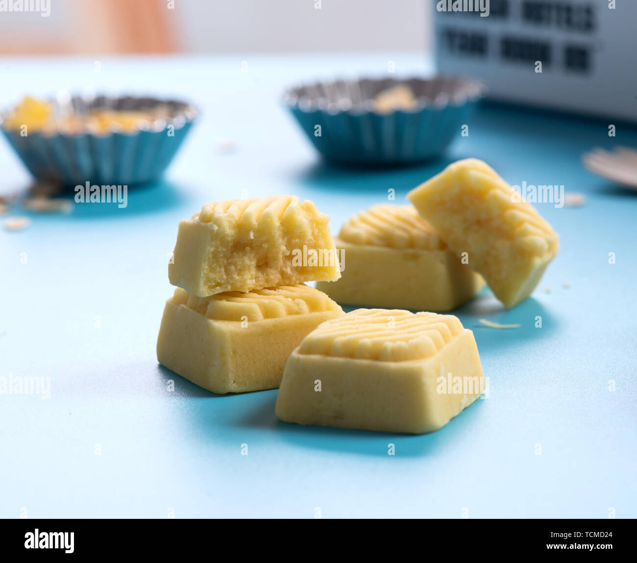 Soybean cake, pastry, dessert, delicious food Stock Photo Alamy