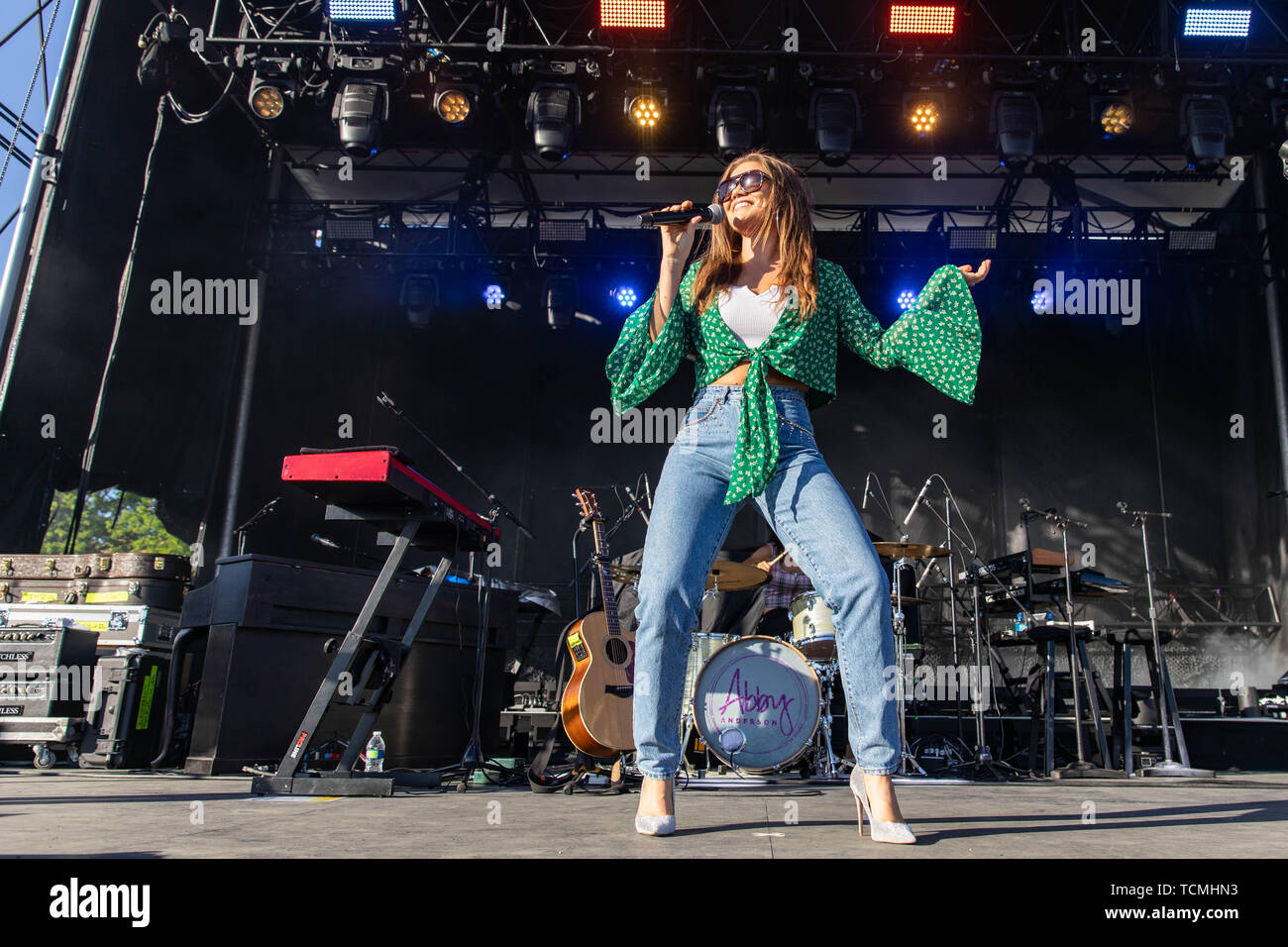 June 7, 2019 Madison, Wisconsin, U.S Musician ABBY ANDERSON during