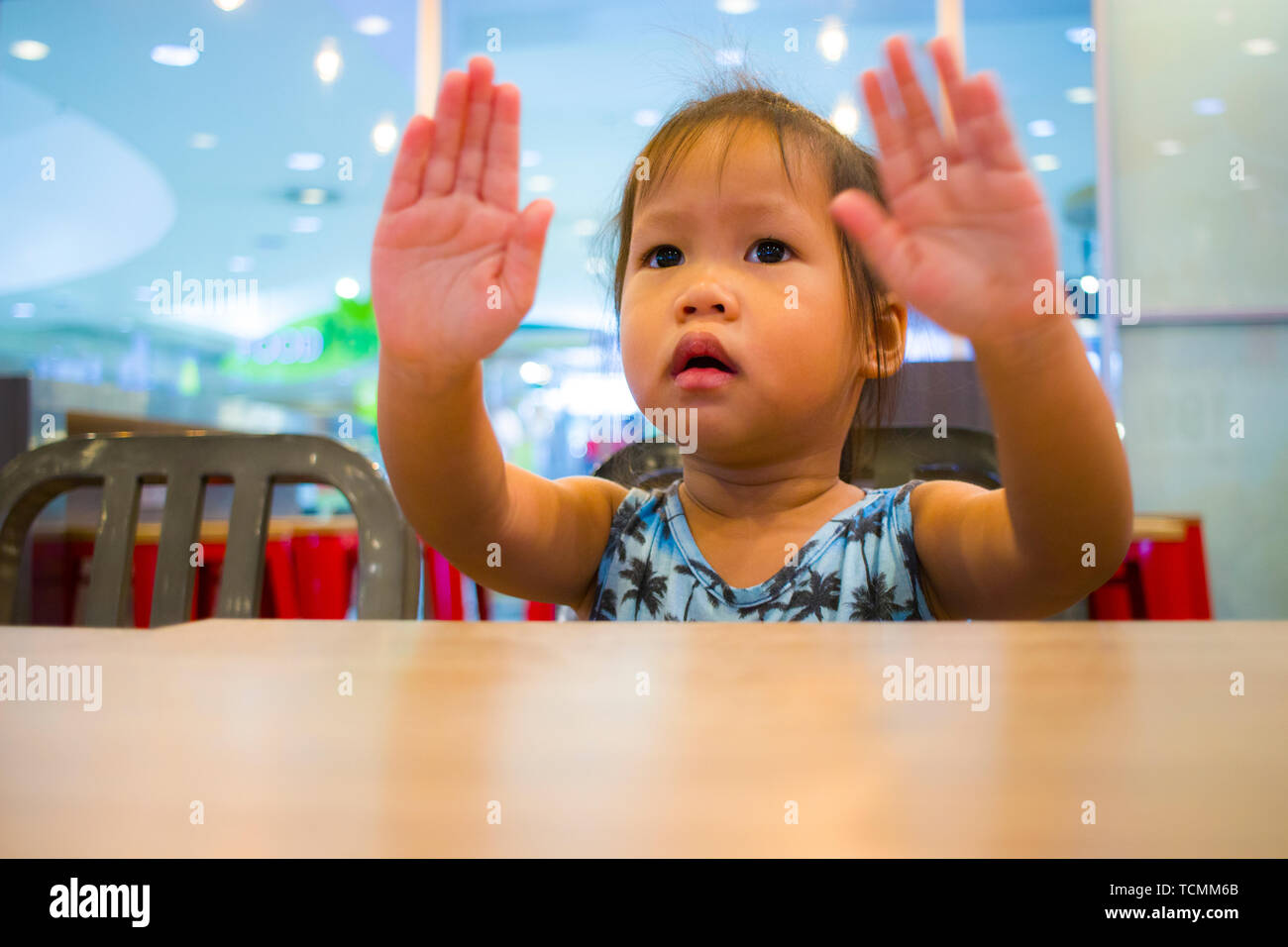 Portrait little girl showing hand sign High resolution image gallery Stock Photo Alamy Portrait little girl showing hand sign High resolution image gallery Stock Photo Alamy