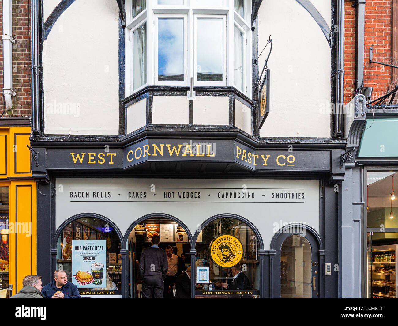 West Cornwall Pasty Company in Windsor Stock Photo Alamy