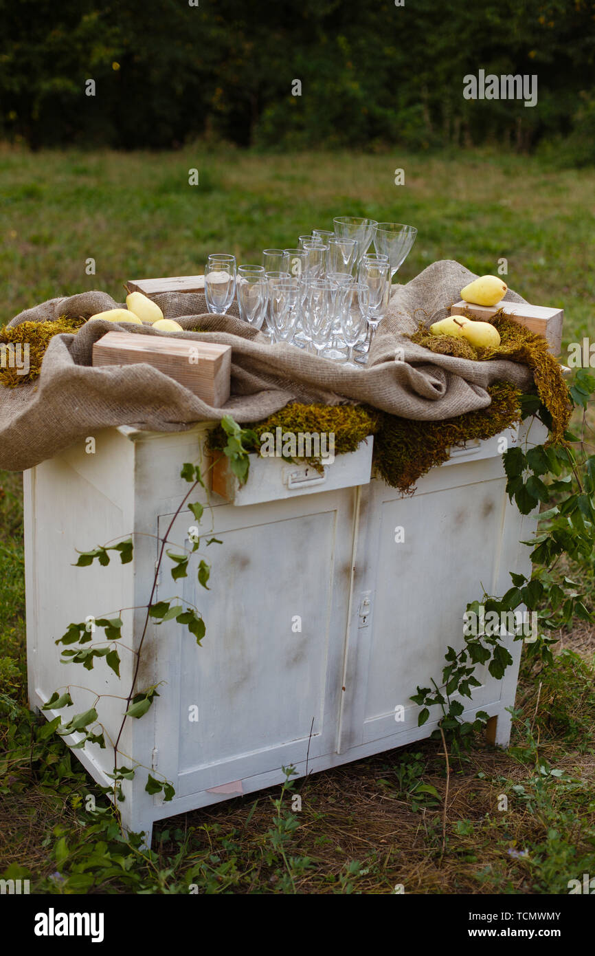 Happy Outdoor Ceremony Scene For A Summer Mountain Wedding Wed