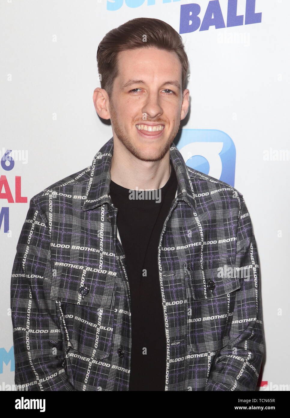 Sigala seen during the Capital FM Summertime Ball at Wembley Stadium in London. Stock Photo