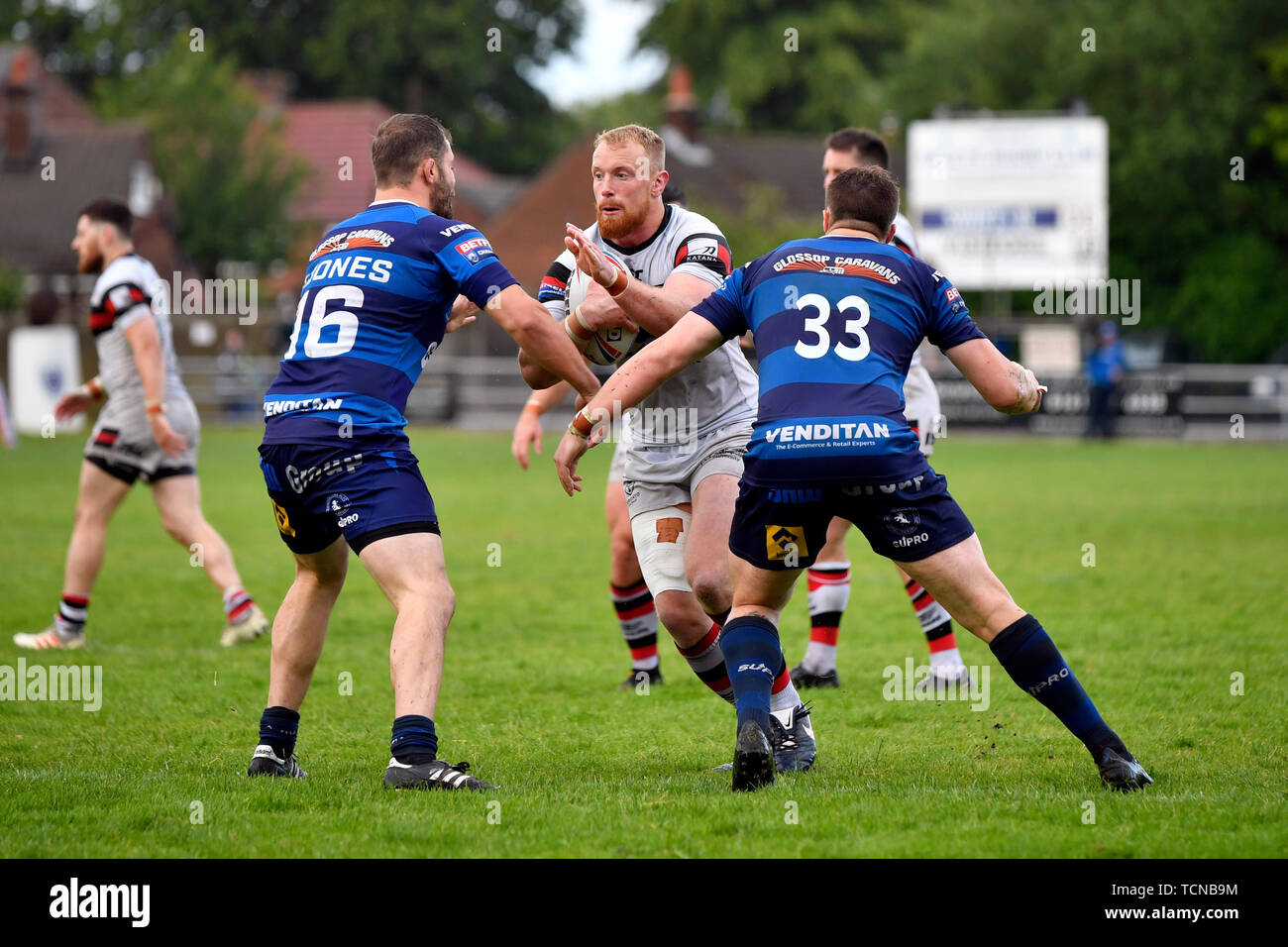 9th June 2019, Heywood Road stadium, Sale, Greater Manchester, England