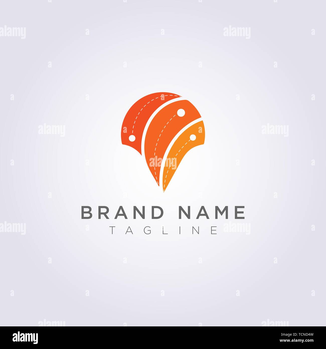 Design abstract destination symbol logos for your business or brand. Stock Vector
