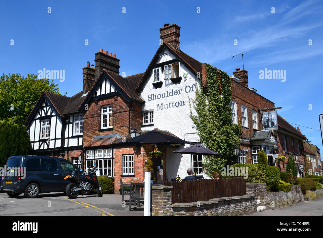 The Shoulder of Mutton, Wendover town centre, Buckinghamshire, UK Stock Photo