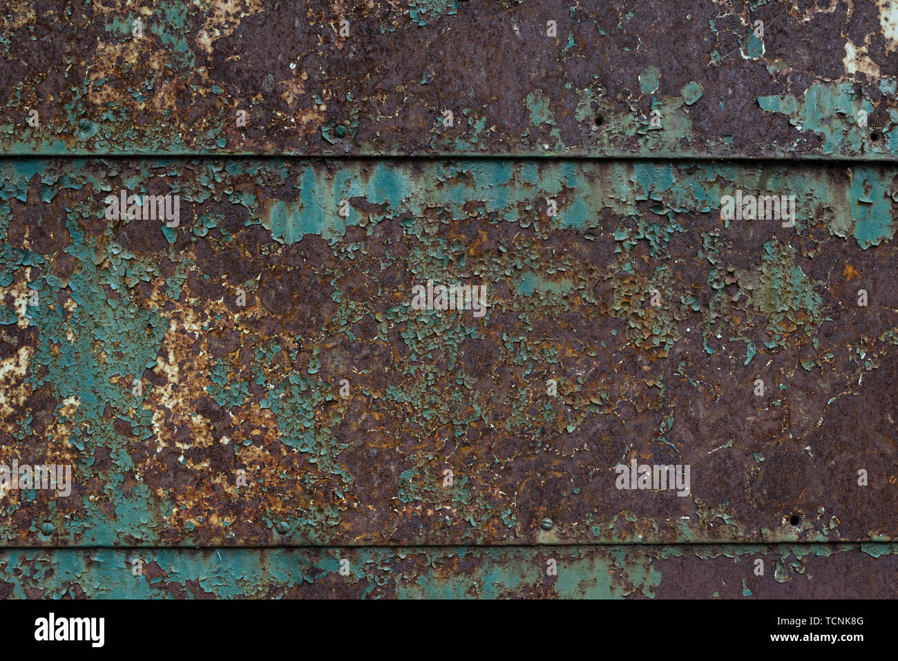 Old Rusty sheet metal with peeling blue paint Stock Photo - Alamy