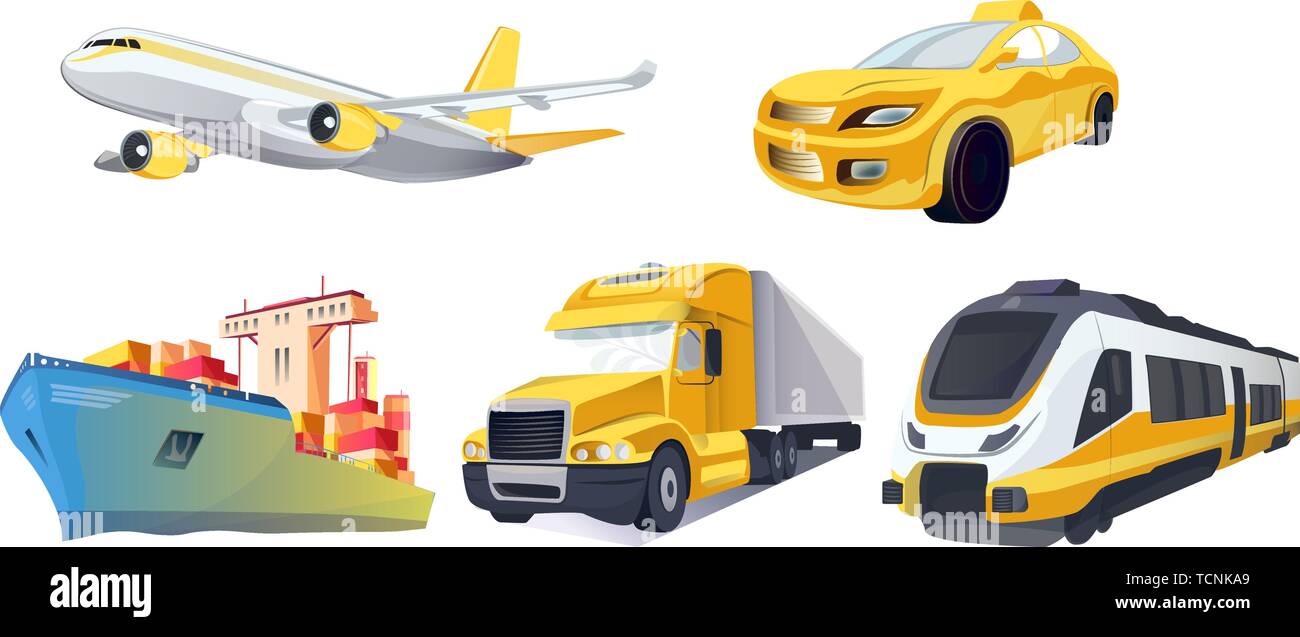 Delivery global tracking system service online Vector Image