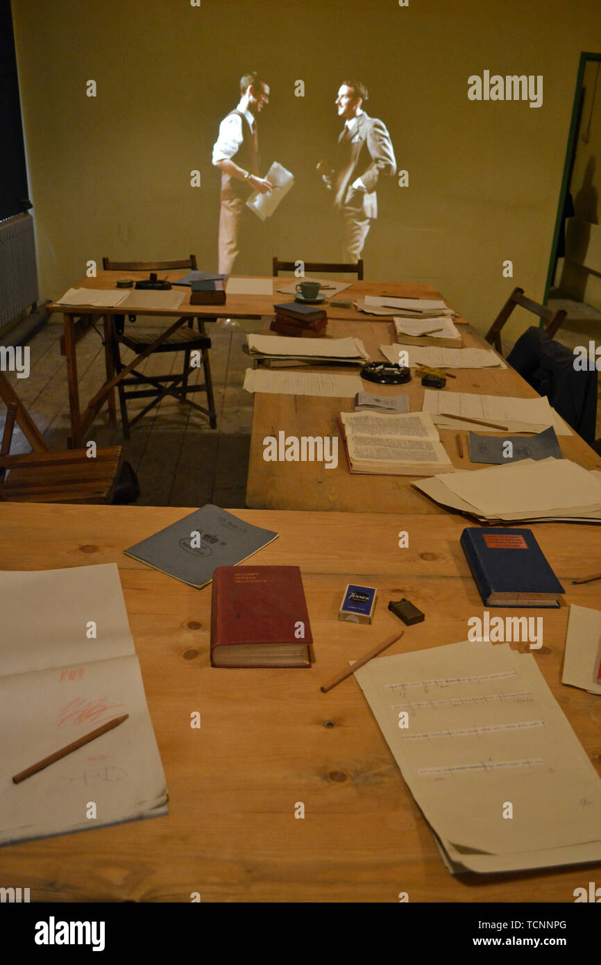 The Watch Room Hut 3, Bletchley Park, Milton Keynes, Buckinghamshire