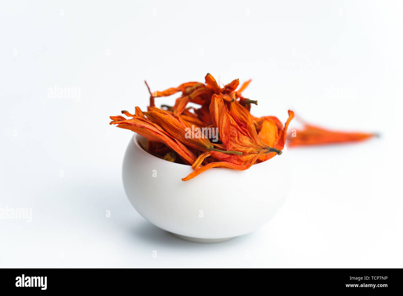 Lily flower tea Stock Photo - Alamy