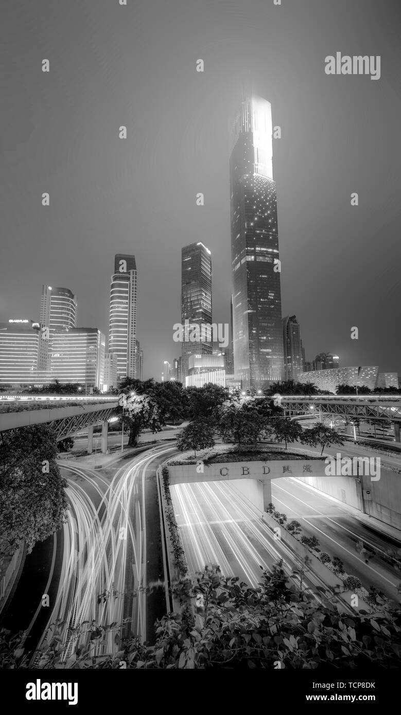 China guangzhou water Black and White Stock Photos & Images - Alamy