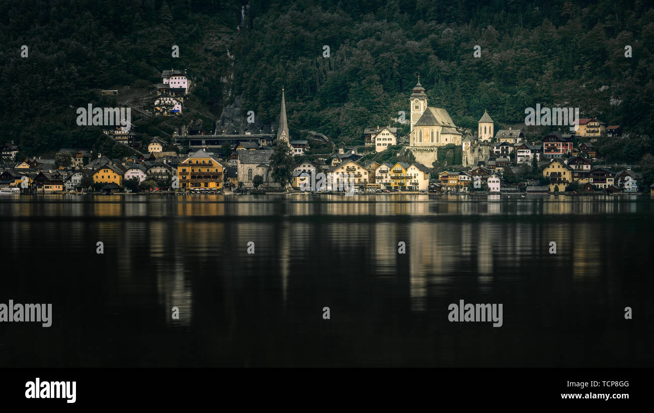 AustriaHalstadt. “ Hall. ” Could have originated in Gukert. “ Salt