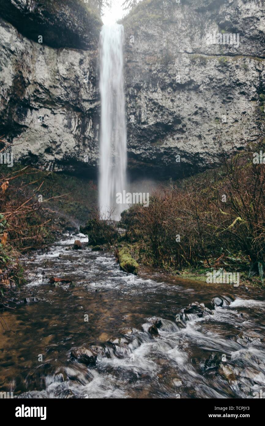 Thin waterfall clearance