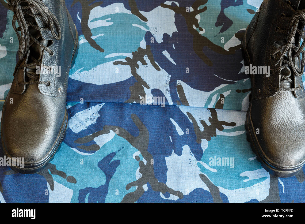 teal camo boots