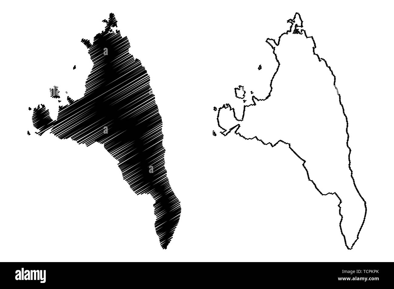 Antsiranana Province Provinces Of Madagascar Republic Of Madagascar Map Vector Illustration Scribble Sketch Antsiranana Map Stock Vector Image Art Alamy