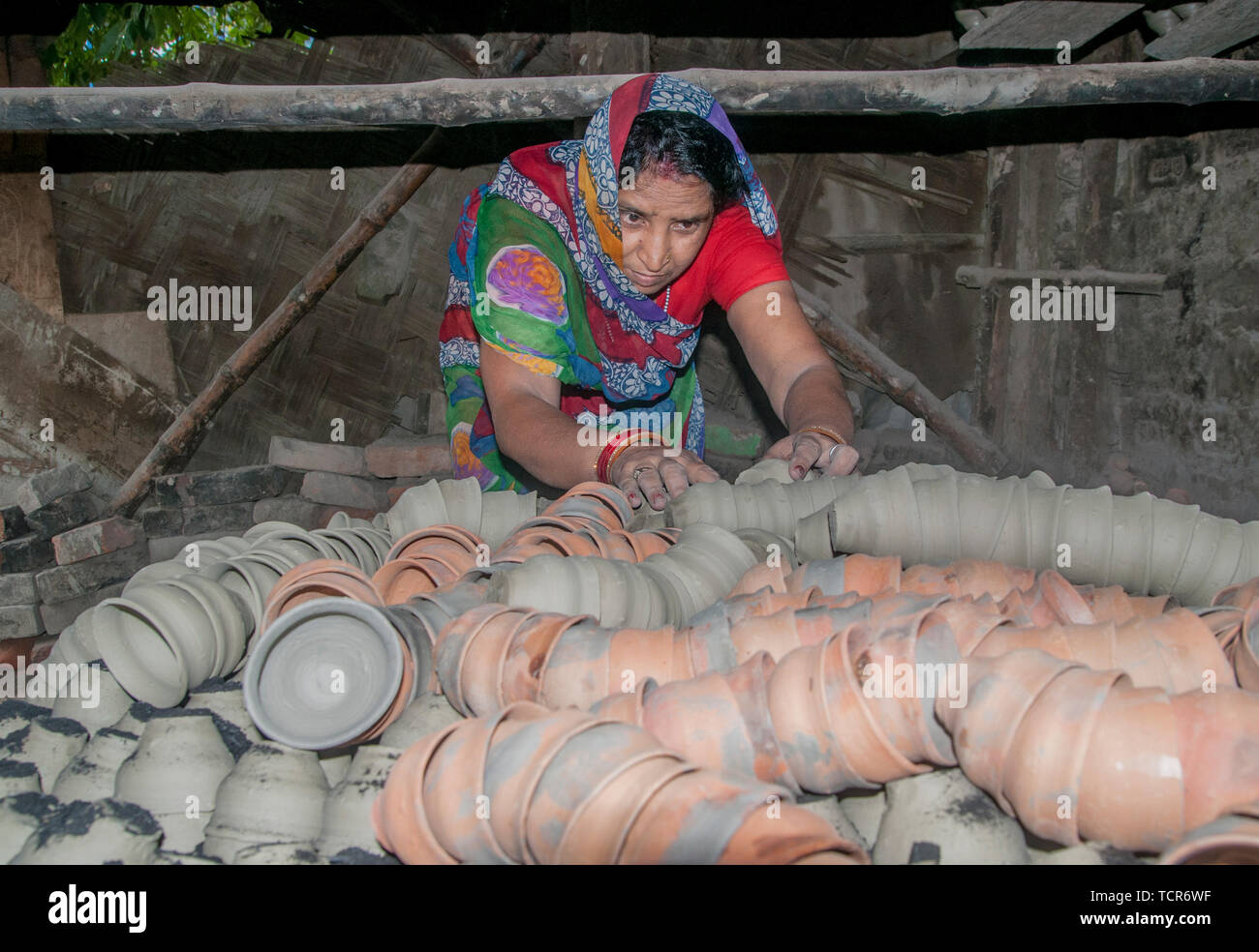 Documentary on earthen tea glass making process with potter family