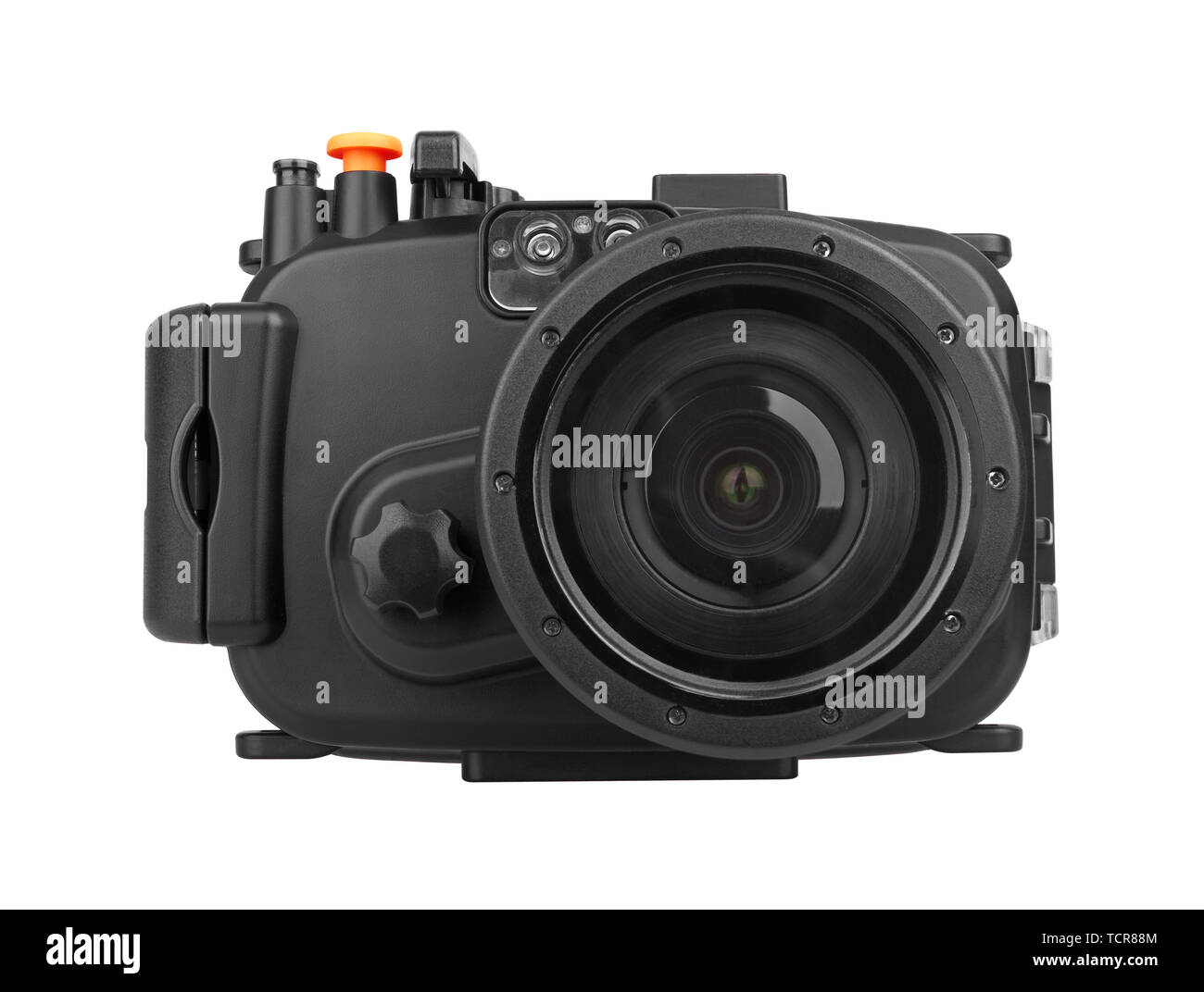 Underwater Camera isolated on white background Stock Photo Alamy