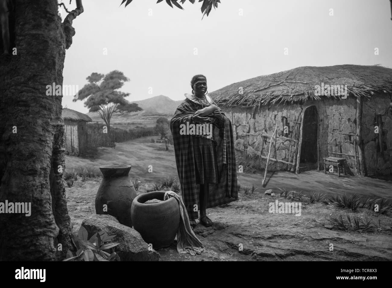 Carving statues, artwork Stock Photo Alamy