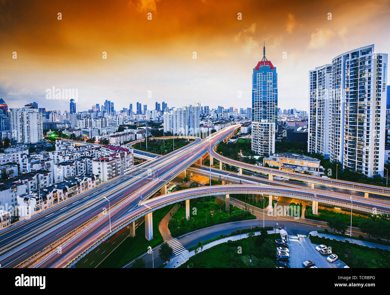Traffic flow long exposure hi-res stock photography and images - Alamy