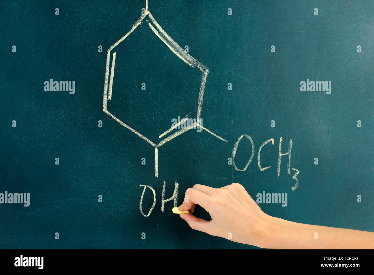 chalk chemical formula