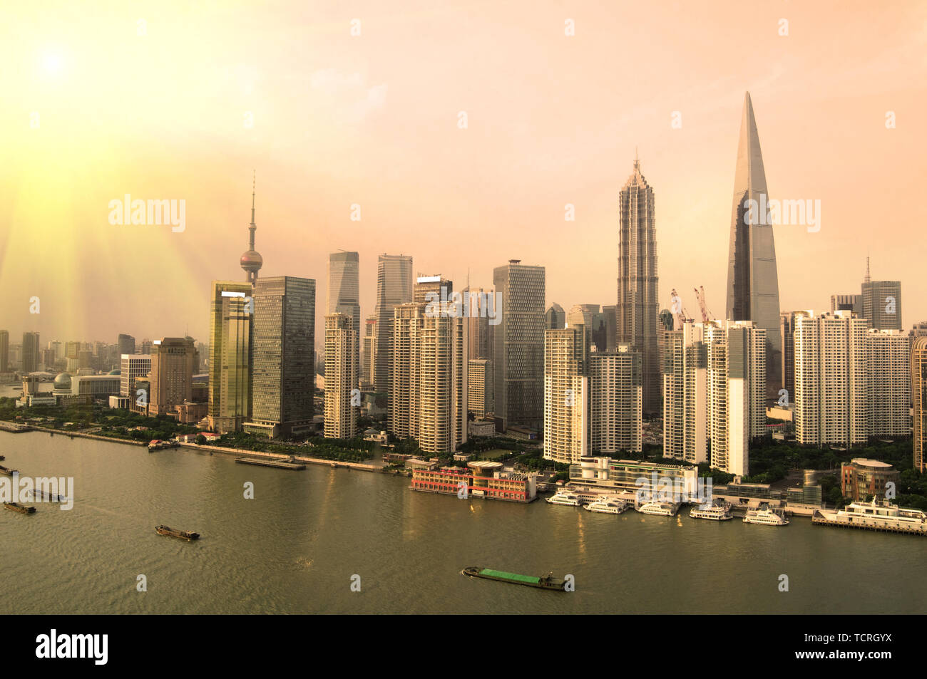 Scene of Shanghai Stock Photo - Alamy