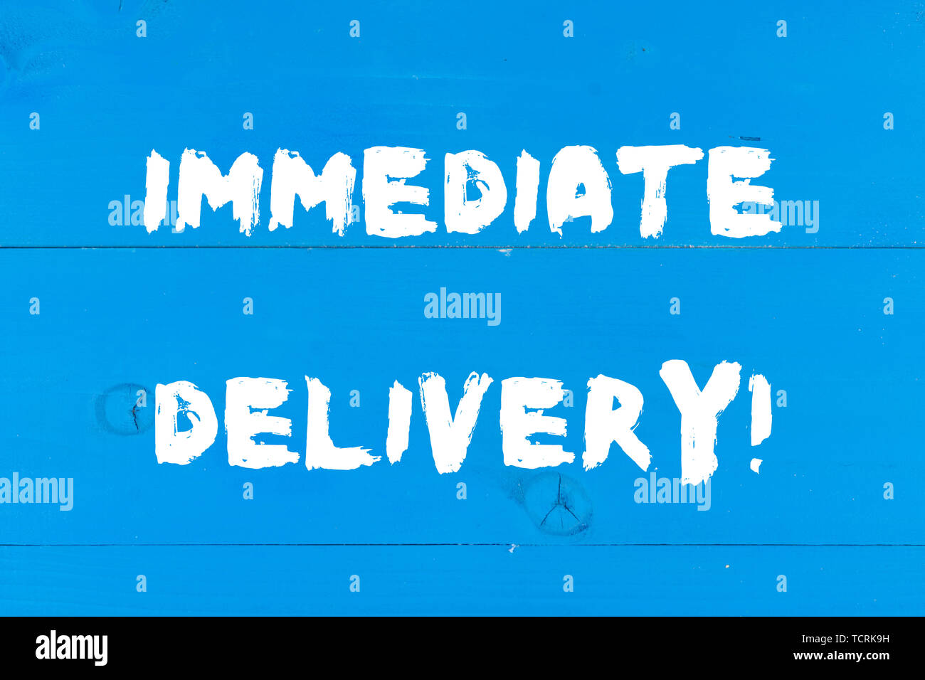 Writing note showing Immediate Delivery. Business concept for Send it ...