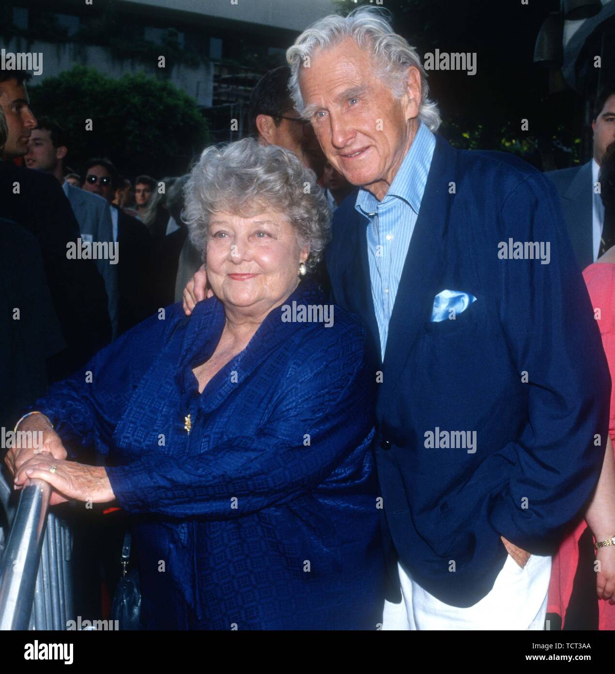 Lloyd Bridges and wife #Dorothy Bridges 1994 Michael Ferguson/PHOTOlink.net  Stock Photo - Alamy