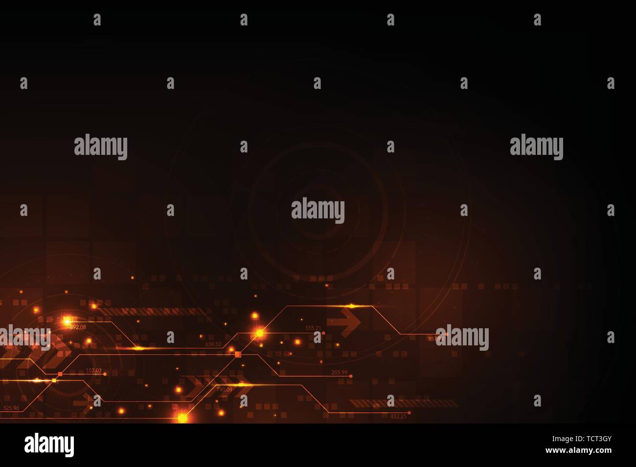 Vector abstract background technology circuit design Stock Vector Image ...