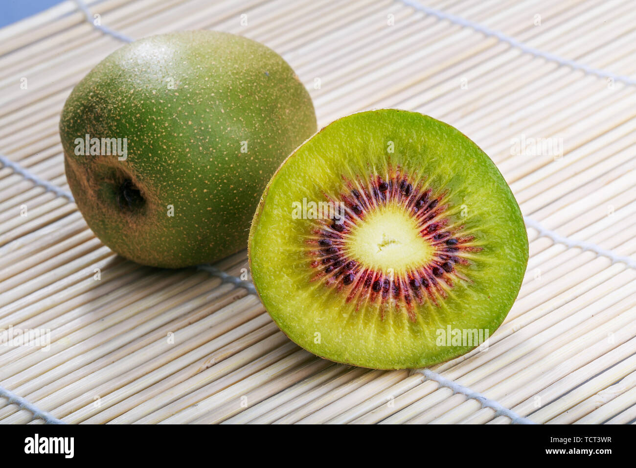 Red kiwifruit, red heart kiwi fruit Stock Photo Alamy