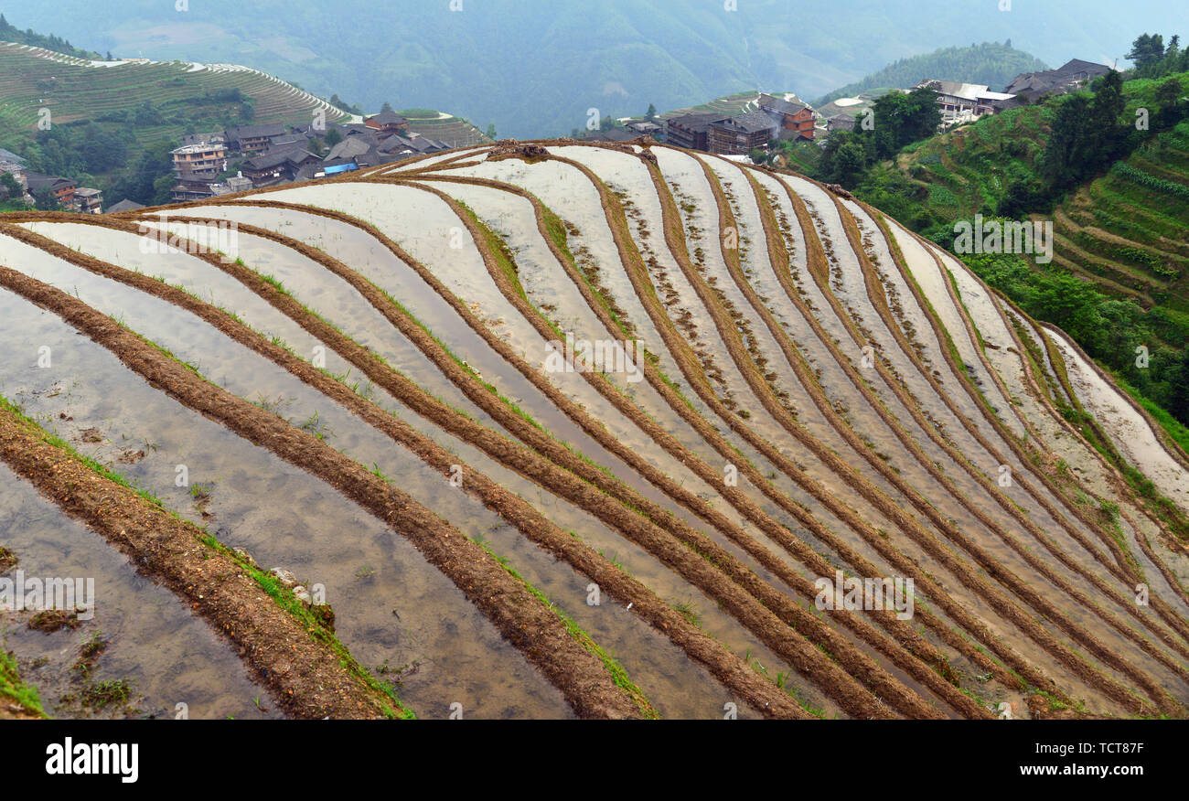 Grain planting villages hi-res stock photography and images - Alamy
