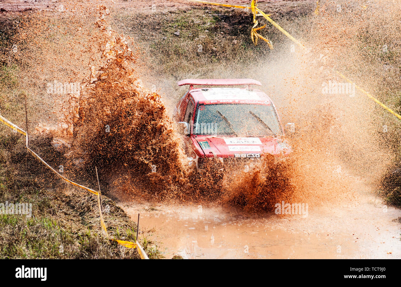 Car racing scene hi-res stock photography and images - Alamy
