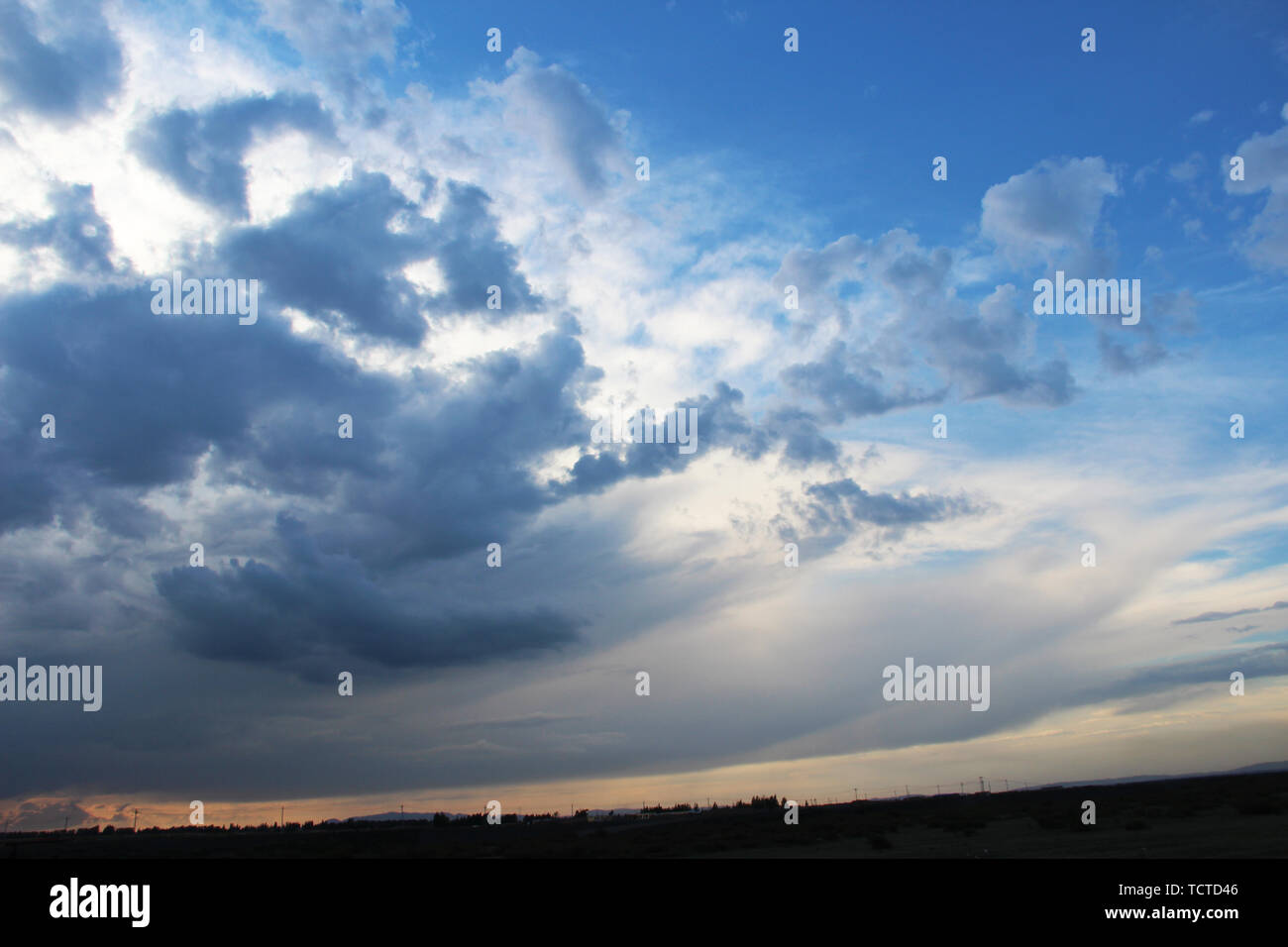 Before the rainstorm Stock Photo - Alamy