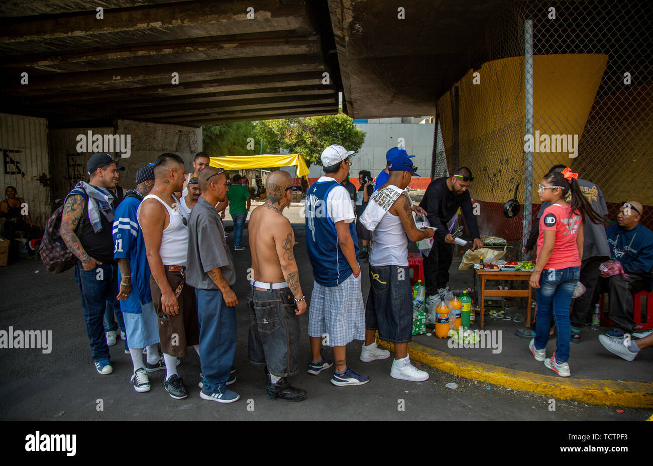 One of the most dangerous neighborhoods hires stock photography and